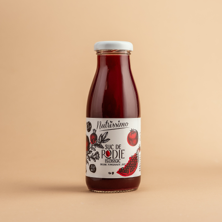PRODUSE ECO / ORGANICE - Suc de rodii presate la rece 250ml ECO