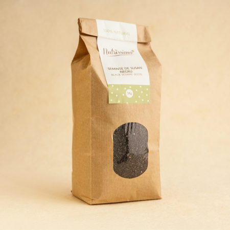 NUCI ȘI SEMINȚE - Susan negru - 1 kg