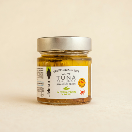 BACANIE - Ton alb Alalunga picant in ulei masline extravirgin 212g