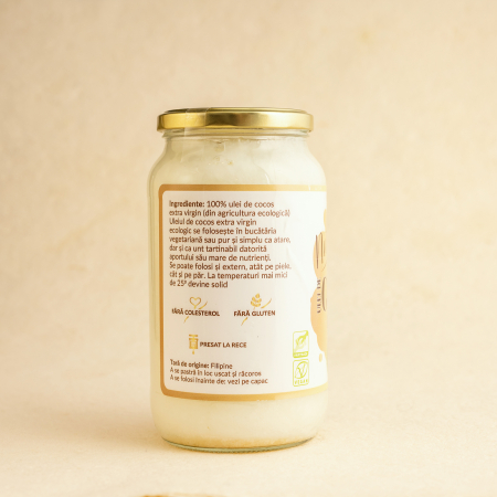 Ulei de Cocos, extravirgin, presat la rece [1]