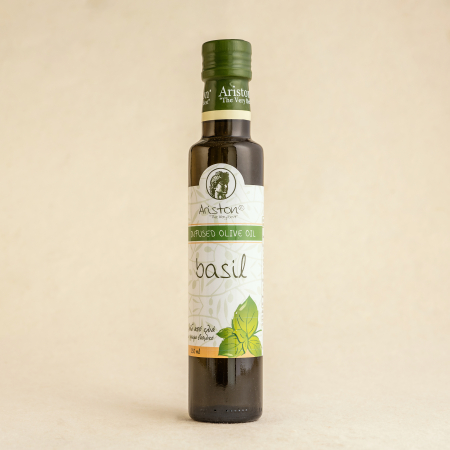 ULEIURI ȘI UNTURI - Ulei de măsline infuzat cu busuioc 250 ml