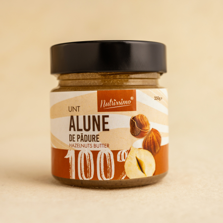 ULEIURI ȘI UNTURI - Unt alune de padure 250g