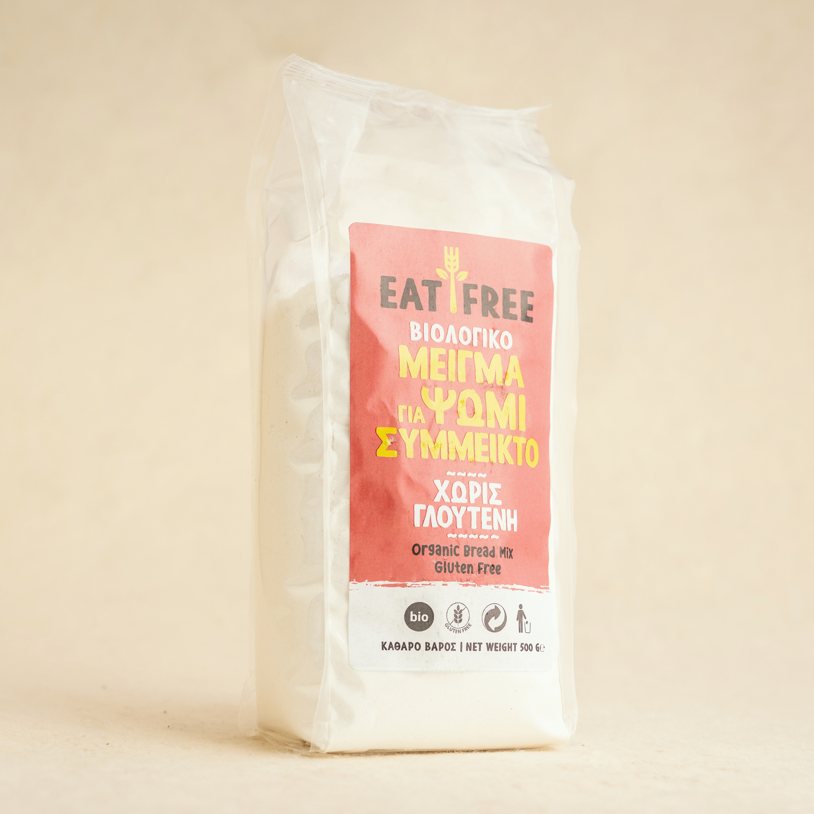 Faina amestec pentru paine fara gluten 500g ECO