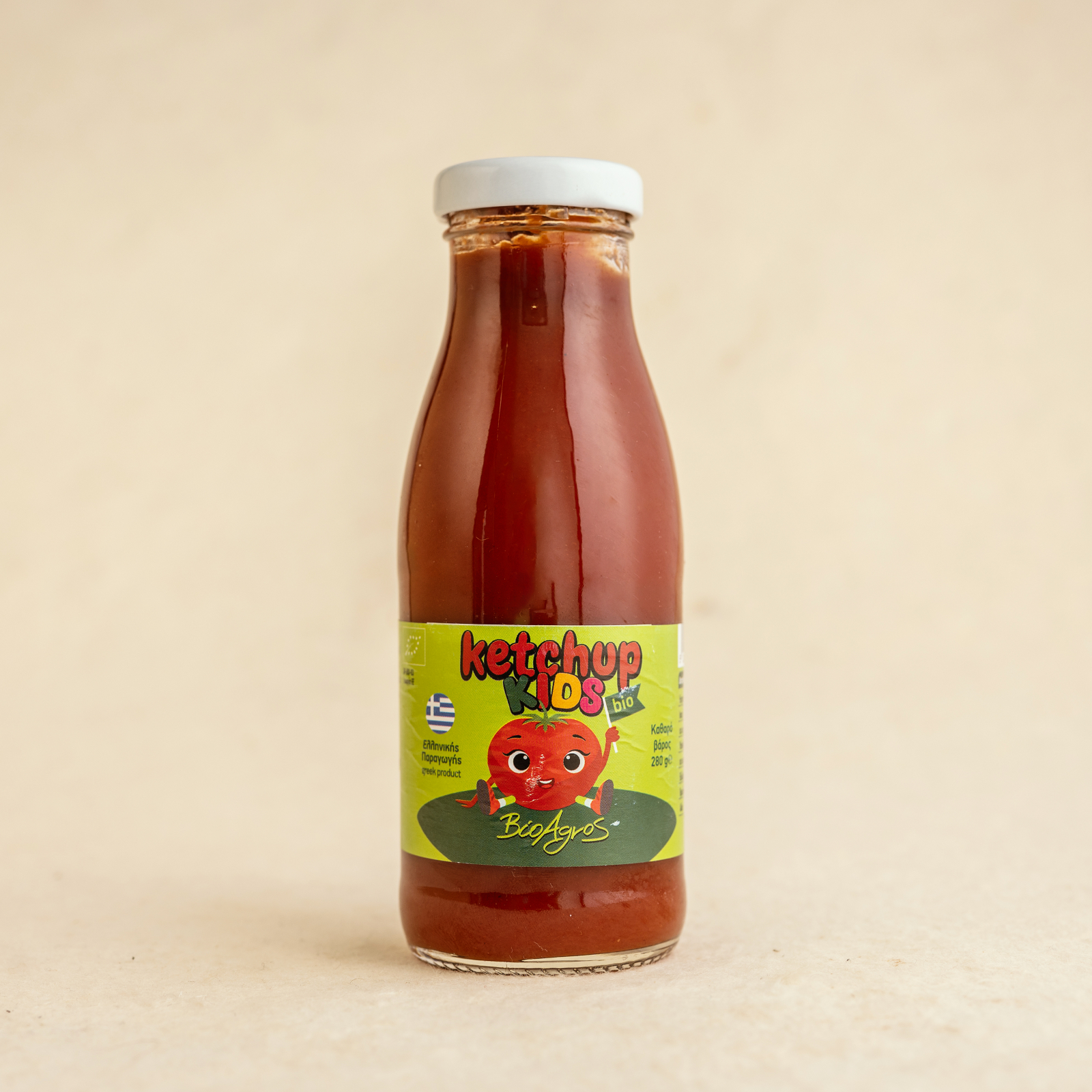 Ketchup pentru copii, fara zahar 280g ECO