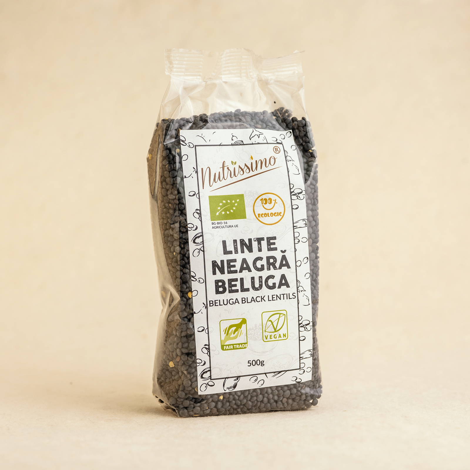 Linte neagra Beluga 500g ECO