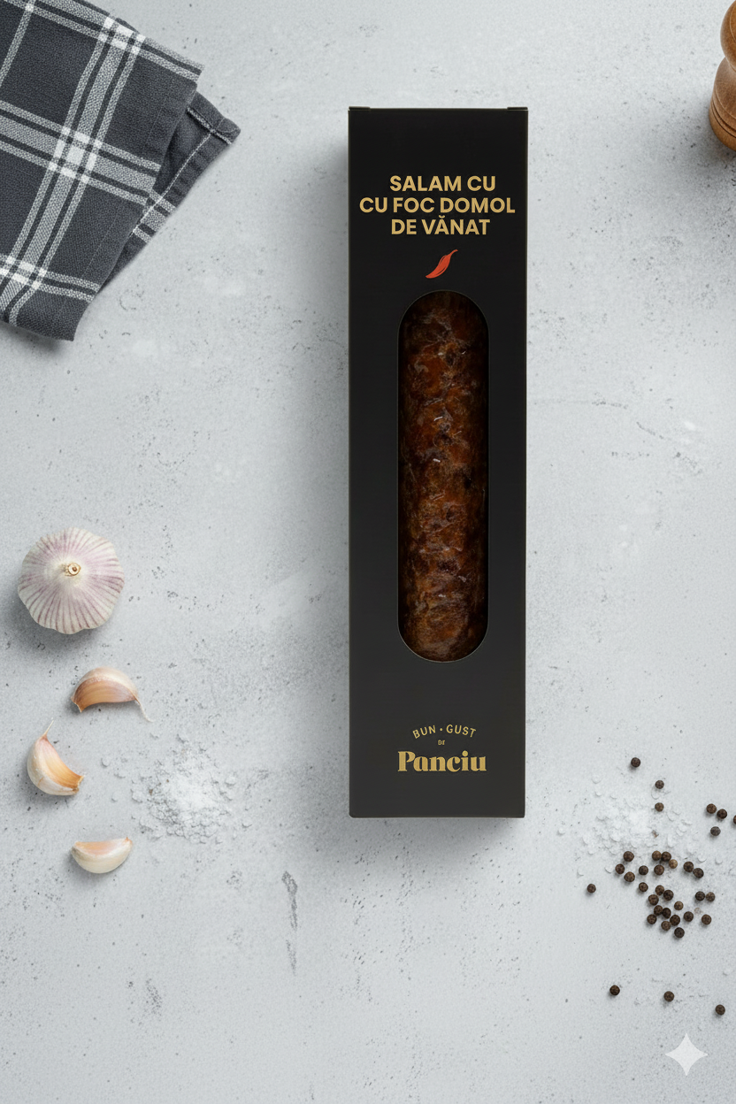Salam de vanat cu foc domol 150g