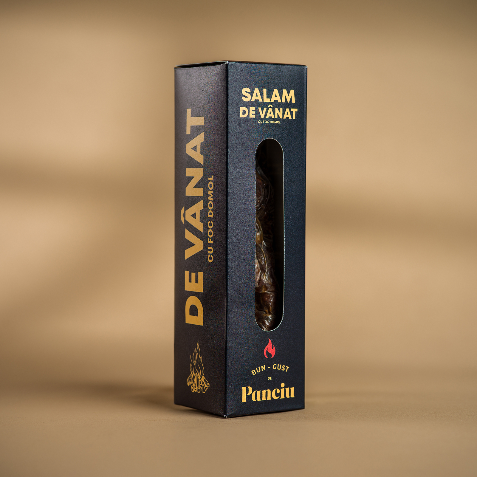 Salam de vanat cu foc domol 150g
