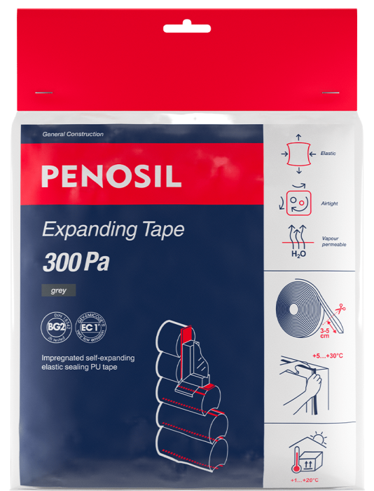 PENOSIL Expanding Tape 300Pa bandă precomprimată auto-expandabilă pentru etanșare [3]