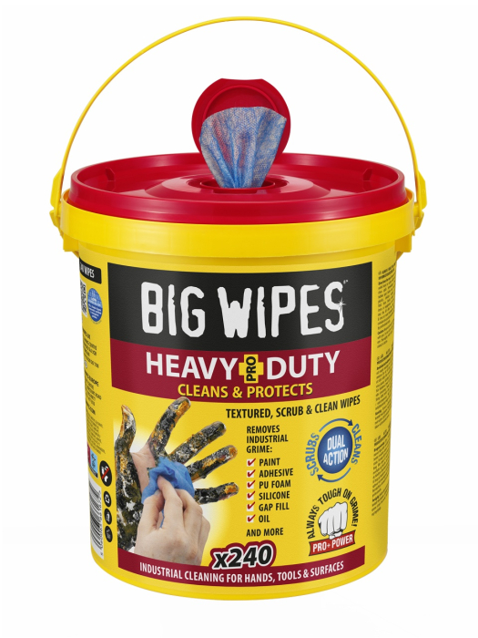 Șervețele Curățare Heavy Duty Găleată 240 buc [2]