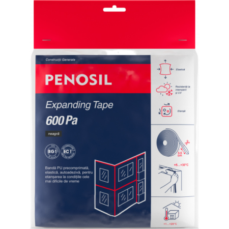 Toate produsele - Bandă Precomprimată de Etanșare PENOSIL Expanding Tape 600Pa