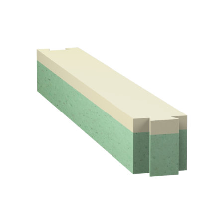 Precadre - Precadru termoizolant Nyxon L-Therm 60 mm plus 20 mm XPS pentru montaj ferestre