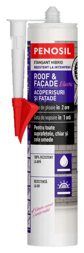Toate produsele - PENOSIL Roof & Facade Elastic etanșant hibrid pentru fațade și acoperișuri 280 ml