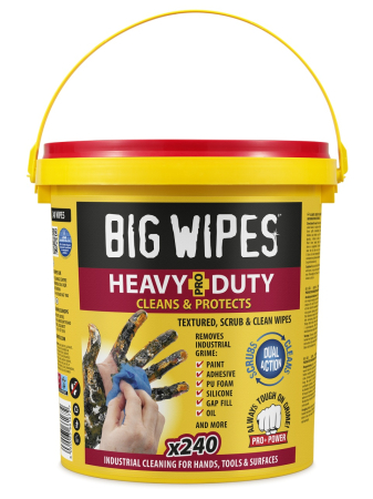 Soluții de Etanșare - Șervețele Curățare Heavy Duty Găleată 240 buc