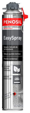 Adezivi - Spumă de etanșare PENOSIL EasySpray aplicabilă prin pulverizare