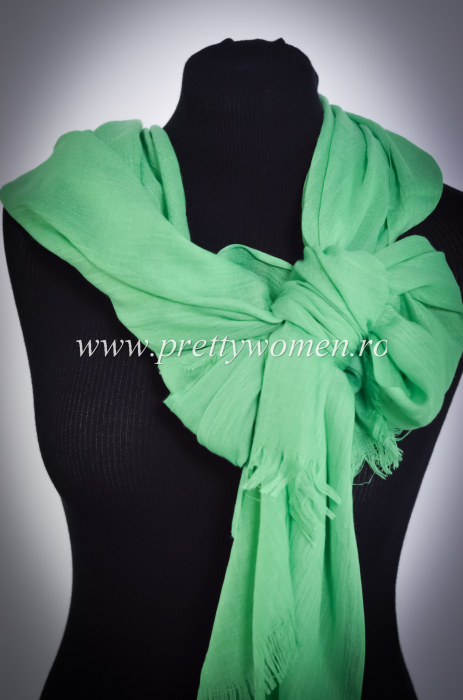 Esarfa simpla verde [2]