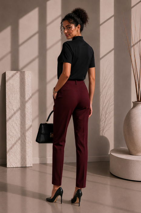 Bluza dama neagra tip semi-maleta [4]