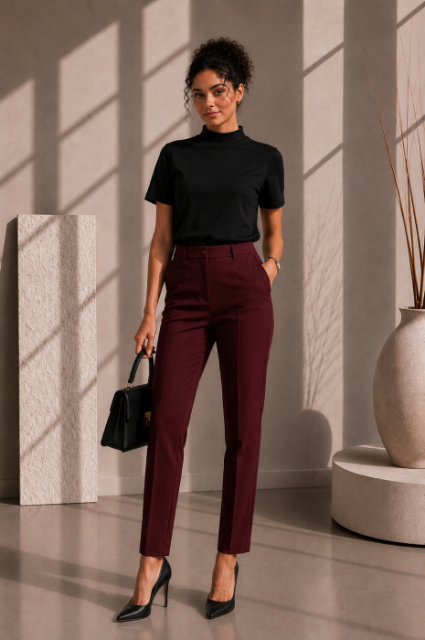 Bluza dama neagra tip semi-maleta [2]