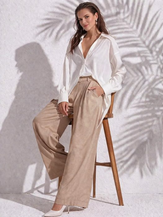 Camasa dama ivory asimetrica [2]