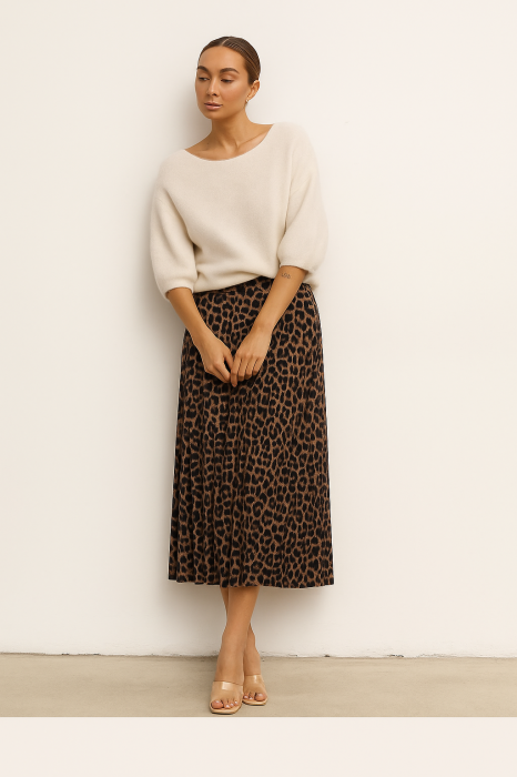Fusta lunga cu animal print [1]