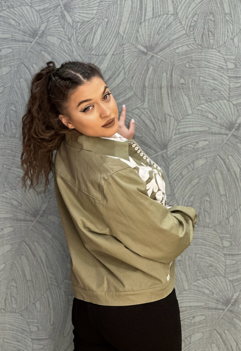 Jacheta cu broderie aplicata [4]