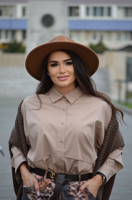 Palarie dama maro cu snur la spate [3]