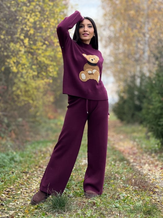 Pantaloni bordo tricotati [1]