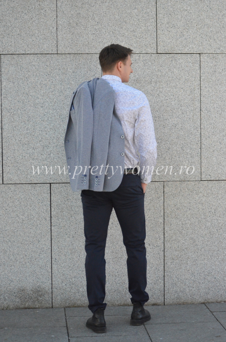 Pantaloni cinos bleumarin [7]