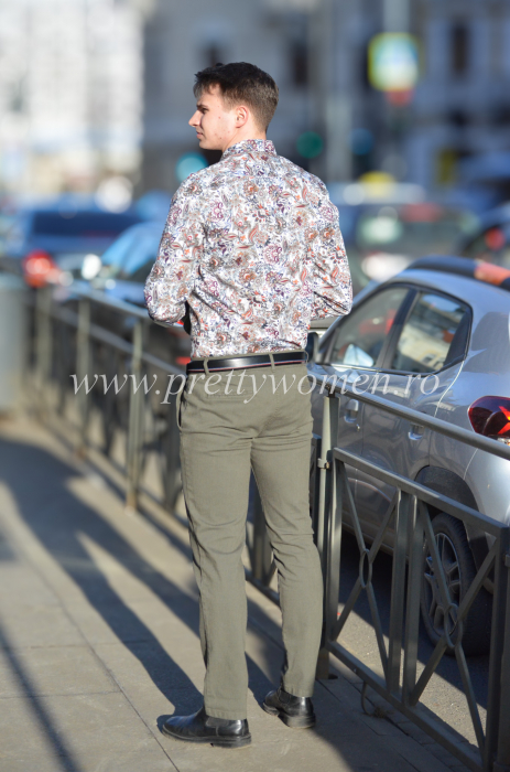 Pantaloni cinos verde [3]