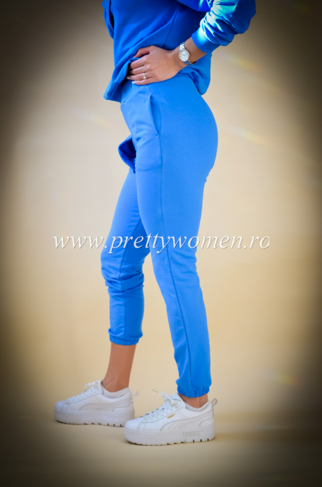 Pantaloni din bumbac cu funda [3]