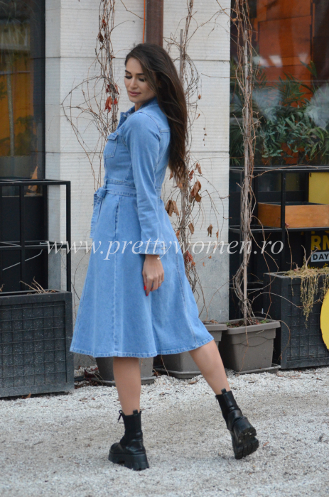Rochie de blugi cu cordon [5]