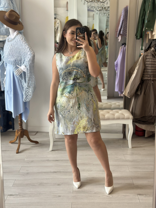 Rochie imprimeu libelula [2]