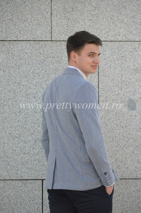 Sacou barbati bleumarin [3]