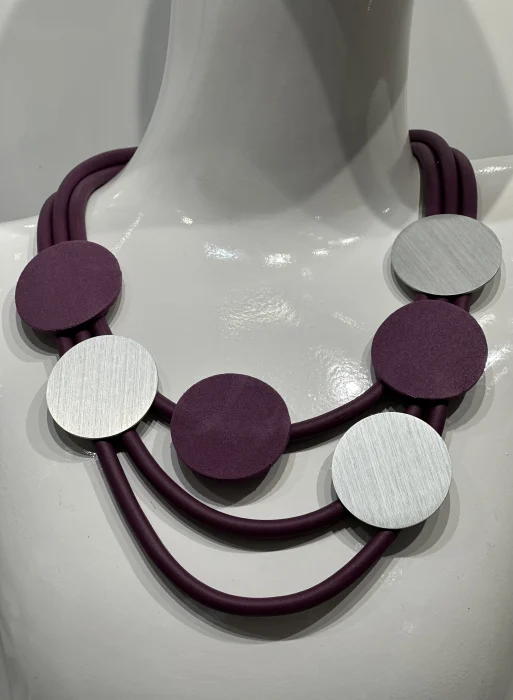 Accesorii dama - Colier cu cercuri