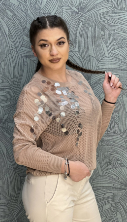Promotii actuale - Bluza cu banuti