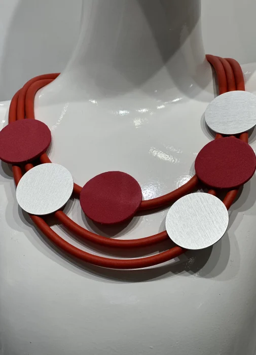 Accesorii dama - Colier cu cercuri