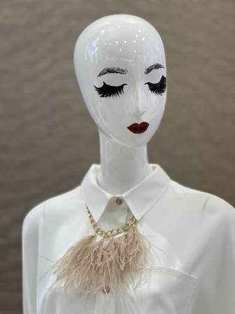 Accesorii dama - Colier cu pene