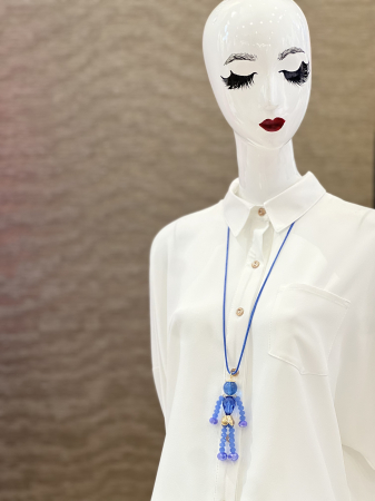 Accesorii dama - Colier robotel cu pietricele