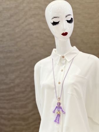 Accesorii dama - Colier robotel cu pietricele