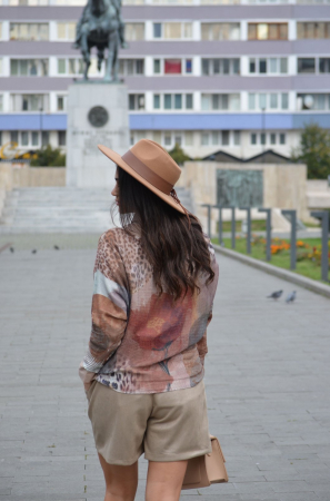 Palarie dama maro cu snur la spate [3]