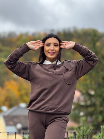 Trening dama maro cu imprimeu floare [4]