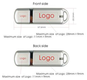 Flash USB personalizat, din material plastic mat și color [4]