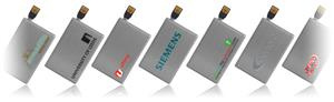 Stick USB personalizat – BUSINESS CARD metalic [3]