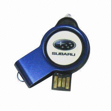 Stick USB swivel cu LED [1]
