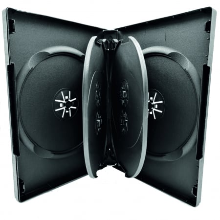 Carcase și plicuri CD/DVD [comanda minimă - 10 buc/produs] - Carcasa DVD pentru 6 discuri