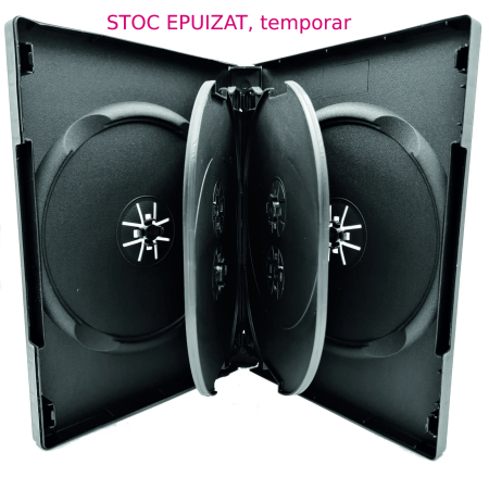 Carcase și plicuri CD/DVD [comanda minimă - 10 buc/produs] - Carcasa DVD pentru 6 discuri [stoc epuizat, temporar]