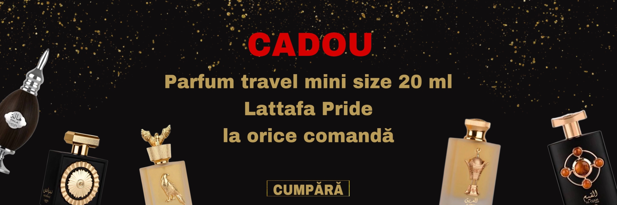 CADOU PARFUM TRAVEL SIZE 20 ML LA ORICE COMANDA DE PARFUM ARABESC