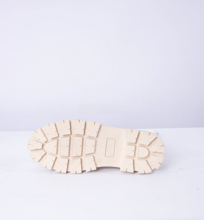 Ghete din piele naturală și material stretch Dery [3]