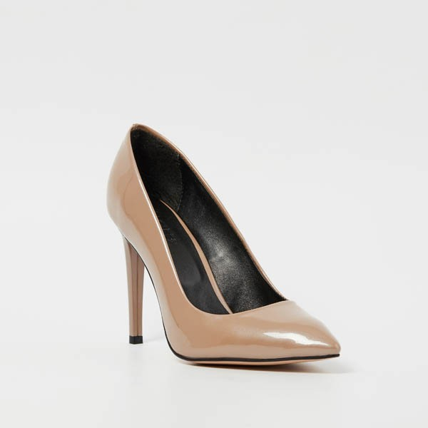 Pantofi din piele naturală cu toc stiletto Jolie damă [4]