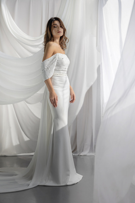 Rochie de mireasă tip sirenă Marielle [2]
