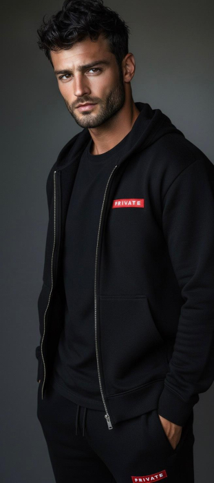 Set sport two zippers unisex PRIVATE Boutique LMTD [3]